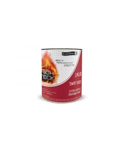 High Teck&trade; 1410-1 Series 1400 Acrylic Urethane Factory Pack 2K Single Stage Paint, 1 gal, Swift Red