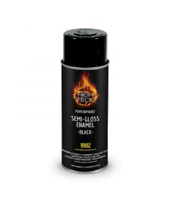 High Teck&trade; 9902 Performance Series Enamel, 12 oz, Aerosol Can, Semi-Gloss Black