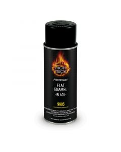 High Teck&trade; 9903 Performance Series Enamel, 12 oz, Aerosol Can, Flat Black