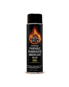 High Teck&trade; 9983 Performance Series Paintable Rubberized Undercoating, 18 oz, Aerosol Can, Black