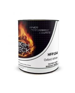 High Teck&trade; HFP154-1 Series HFP National Rule Urethane Basecoat, 1 gal, Oxford White, 6.8 lb/gal VOC